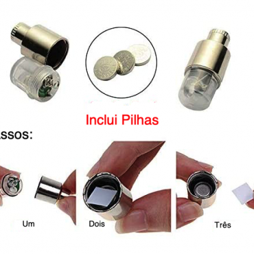 LEDs para Válvulas para Pneus